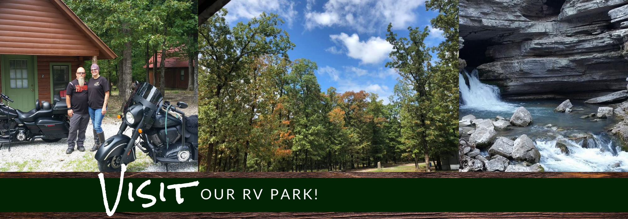 Visit our RV park 